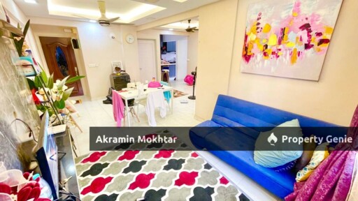 FREEHOLD, FULLY RENOVATED & BOOKING RM1000 | Pangsapuri Bukit Baru Keramat Kuala Lumpur
