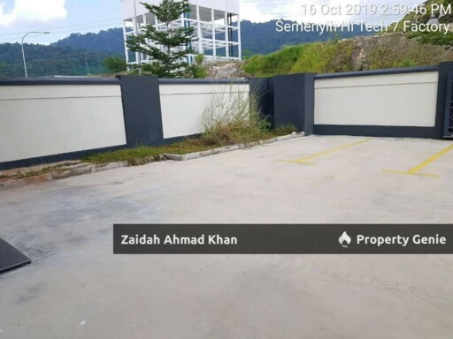 KAWASAN PERINDUSTRIAN HITECH JALAN HITECH 7 SEMENYIH 1.5 STOREY SEMI D FACTORY FOR SALE FREEHOLD INDIVIDUAL TITLE
