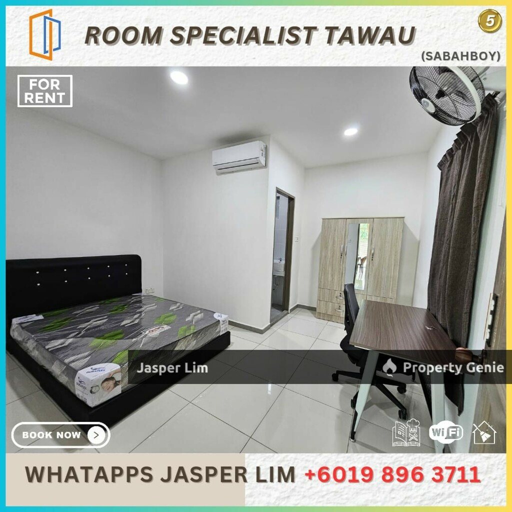 Taman Indah Villa (Bedroom with private bathroom) Room Specialst