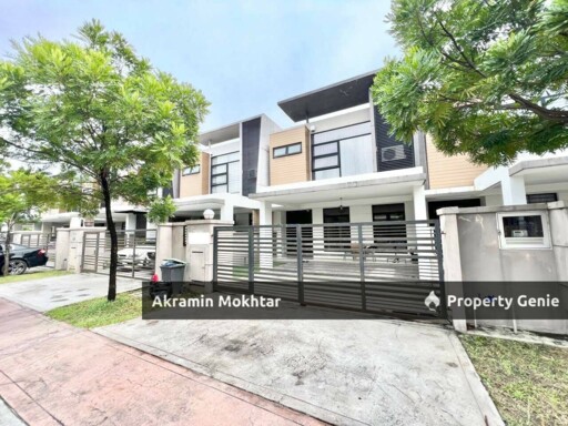 Renovated & Fully Furnished | Double Storey Super-link, Akasia Cahaya Alam @ Sek U12, Shah Alam