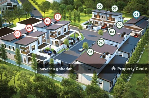 Freehold 1.5 Storey semiD@Thompson Ipoh, Perak