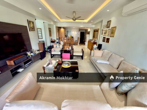 Freehold, Fully Renovated, Partially Furnished & 1 Parking | Robson Condominium Seputeh Kuala Lumpur .