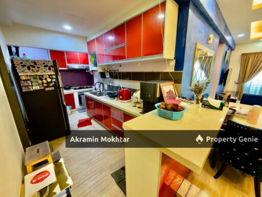 Renovated & 2 Parking | Pangsapuri Damai Seksyen 25, Shah Alam Selangor