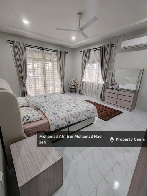 Rumah Banglo Atas Tanah 1 Relong + Ladang Ternakan | Fully Furnished