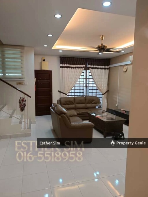[RENOVATED] 2-Storey Terrace House @ Bandar Tasek Mutiara (Pearl City), Simpang Ampat
