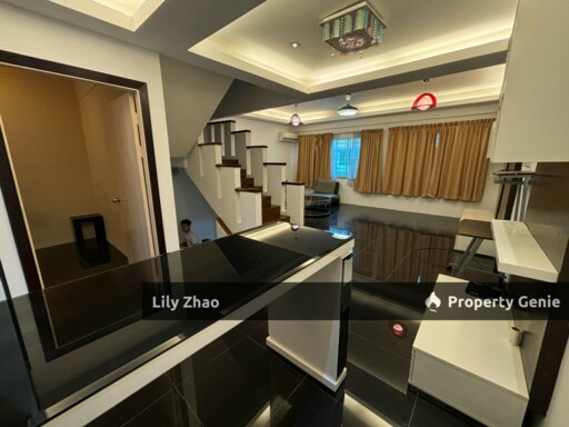 3-Storey Townhouse 4Bed 3Bath, 1,800 sq ft, Renovated, Gated & Guarded, Ganang Villa, Kepayan, near Airport Kota Kinabalu.