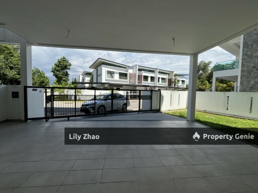 3 Storey Semi Detached, Brand New House for Rent, Gated & Guarded @ Likas, Kota Kinabalu City