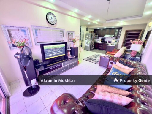 Renovated & 1 Covered Parking | Pangsapuri Saujana Gombak, Taman Pinggiran Batu Caves Selangor