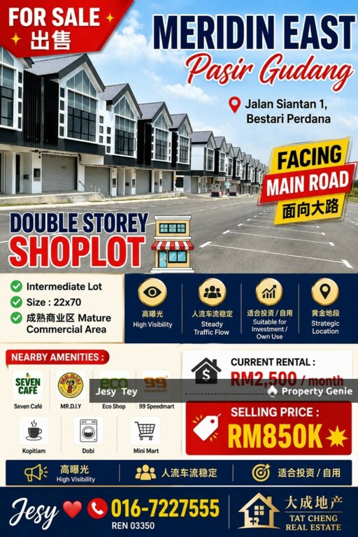 Jalan Siantan 1, Bandar Bistari Perdana, Pasir Gudang