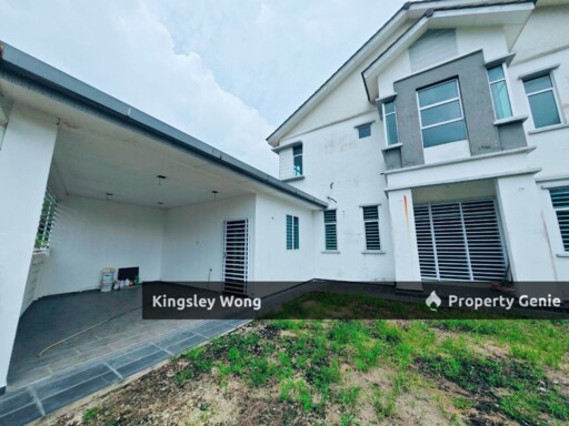 Gated Guarded Freehold Corner Double Storey Superlink House Meru Jelapang With Huge Land