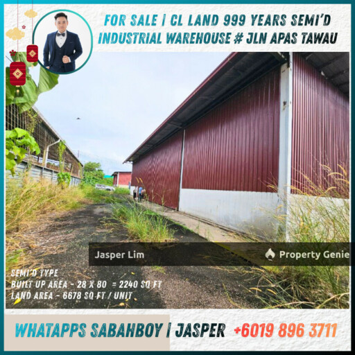 (999 Years) Industrial Warehouse Tawau