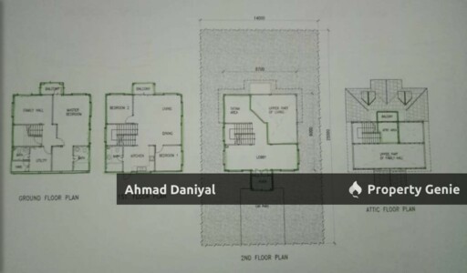 3 1/4 Storey Bungalow @ Batu Ferringhi Penang For Sale