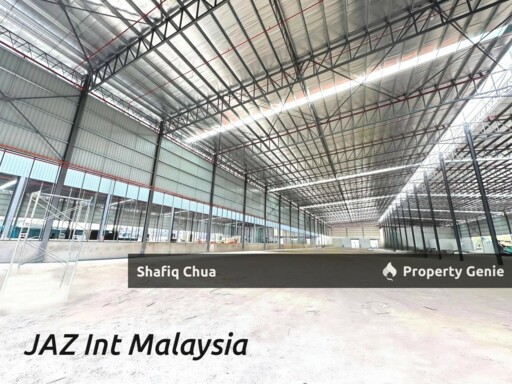 Newly Completed 2 Adjoining Detached Warehouse Factory Enstek, Negeri Sembilan For Sale or Rent