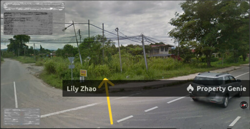 Papar Commercial Land for Rent, Road Side, Corner Lot 8,000 sqft, Papar Square, Papar, Sabah.