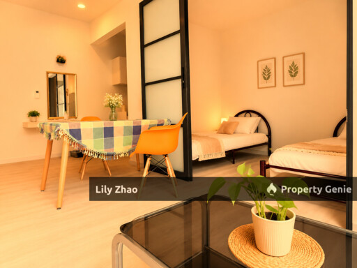 Jesselton Quay Airbnb Soho Suites for Rent, Fully Furnished 2Bed 1Bath, Kota Kinabalu City Centre, Sabah