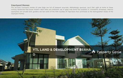 Courtyard Homes, Lake Edge