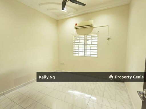 Sngle Stty Corner Partially Furnished House At Tmn Melawis Teluk Pulai Klang For Rent