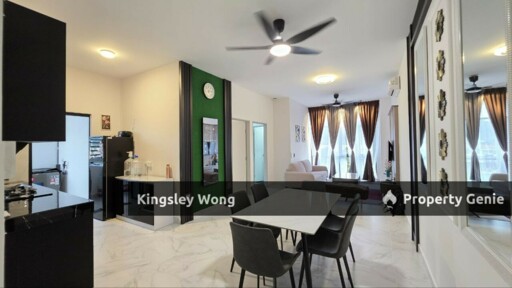 Palazzo Condo ,Ipoh Garden East Corner unit Fully Furnished with 2 outdoor car park (covered) For Rent