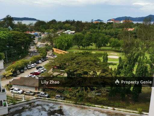 Fully Furnished Waikiki Condo with Sea View & Golf View for Sale @ Tg.Aru, KK City