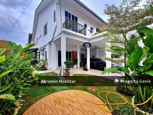 DOUBLE STOREY SEMI - D @ AU2 Keramat Kuala Lumpur [DEKAT AEON JUSCO AU2 & LRT ]