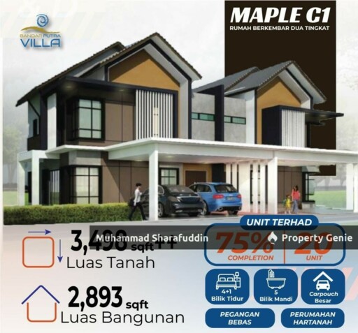 SEMI D DOUBLE STOREY BANDAR PUTRA KUANTAN.