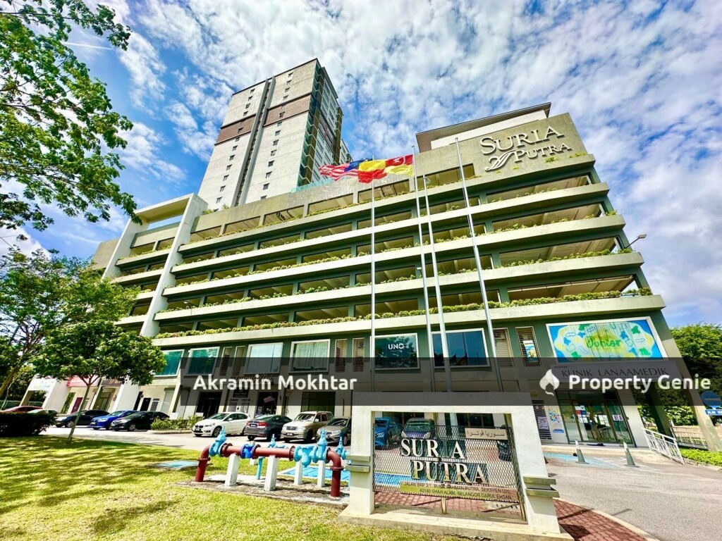 Freehold & 2 Parking | GOLFCOURSE VIEW ! Suria Putra Condominium Bukit Rahman Putra Sungai Buloh
