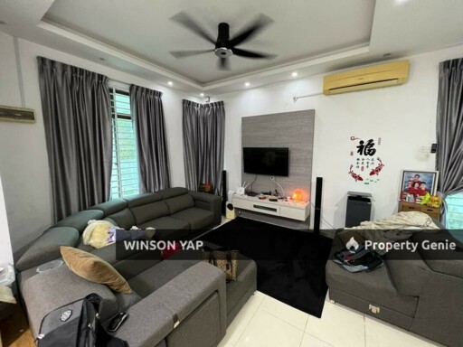 2 Storey Cluster House Taman Scientex Pasir Gudang Can Full Loan Guard