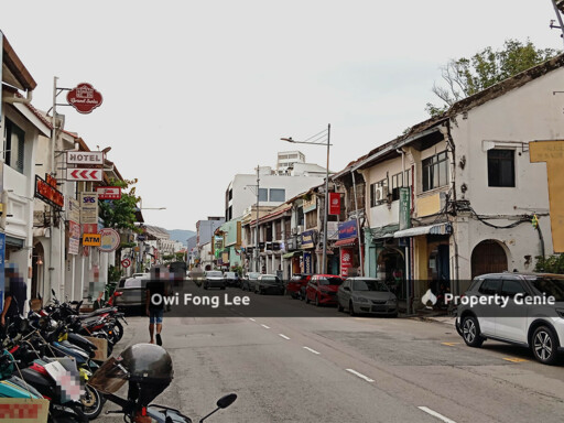 Heritage Shophouse for Rent | Chulia Street Georgetown | Facing Main Road