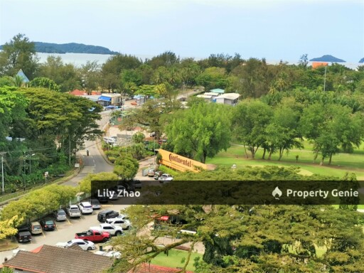 Fully Furnished Waikiki Condo with Sea View & Golf View for Sale @ Tg.Aru, KK City