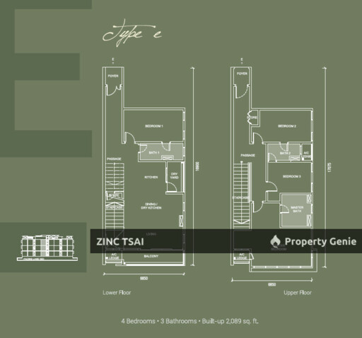 Laguna Residences {Save RM 190,000} 7 mins walk to LRT3 SS7 Station_3 mins walk to Paradigm Mall Petaling Jaya