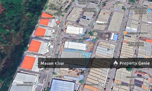KAWASAN PERUSAHAAN RINGAN JURU 1.5-STOREY WAREHOUSE  LA24982sf BU22210sf SIMPANG AMPAT