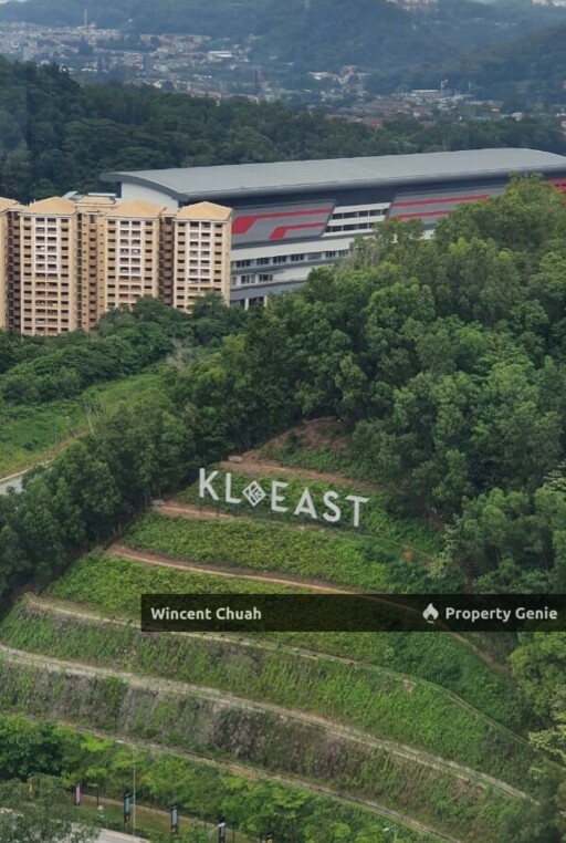 (865sqft-Rooms) The Ridge @ KL East Melawati. Full Furnished with Wifi