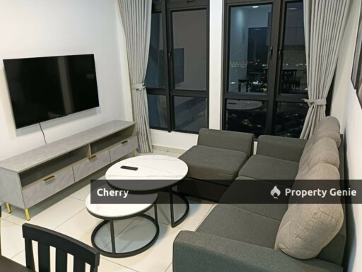 For Rent 📍Space Residency @ near KSL / Pelangi / JB Town / CIQ  - 2 Bedrooms - 2 Bathrooms - Block A / Level Medium Floor - Fully Furnished - Brand New Unit  - 645 sqft - 1 Carpark - City View