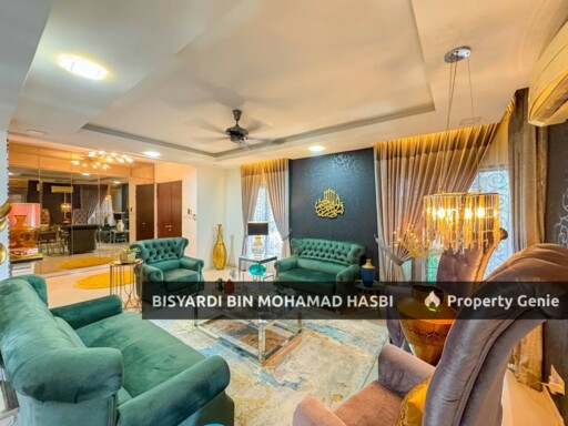 END LOT EXTRA LAND, RENOVATED 3.5 STOREY SEMI DETACHED SAUJANA PALMA RESIDENCE, PRIMA SAUJANA KAJANG .