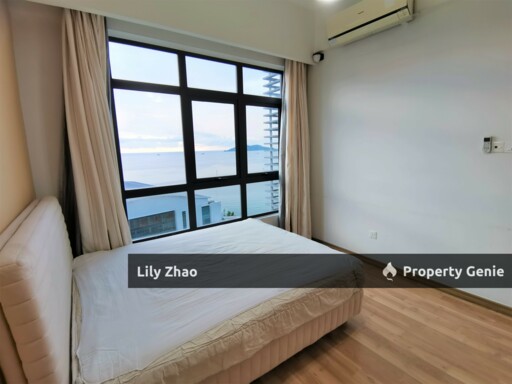 High End Condo with Private Lift For Rent, Full Sea View, 3+3 Rooms, 5 Bath, 2,450 Sqft, The Peak Vista, Kota Kinabalu City