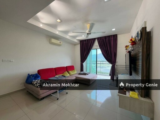 FULLY FURNISHED, RENOVATED & 2 PARKING | T PARKLAND CONDOMINIUM TEMPLER PARK TEMPLER SUASANA RAWANG