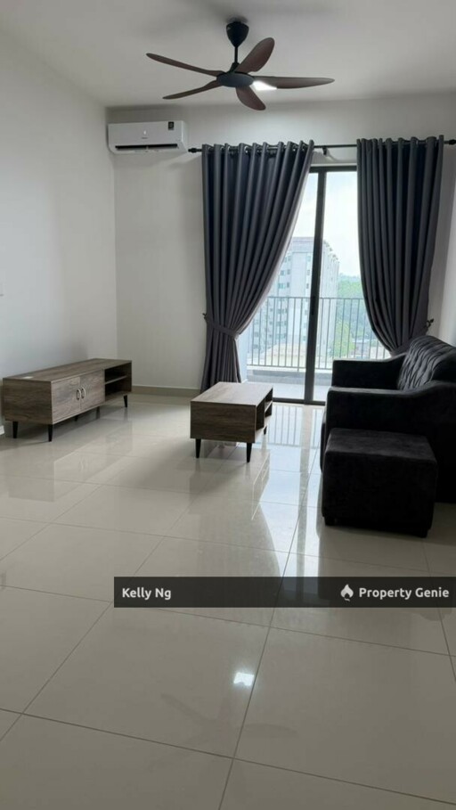 D'Sini Residence With Balcony/3 Parking Lot & Fully Furnished Unit At Taipan Setia Alam Shah Alam For Rent