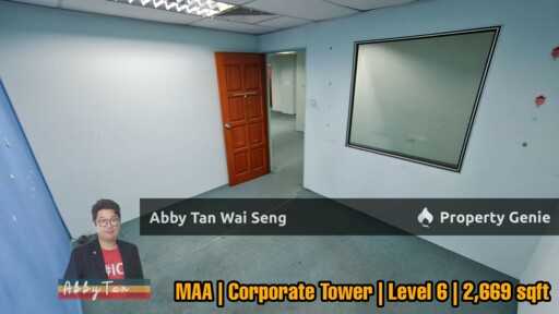 For RENT | Menara MAA | Office | Level 6 | Town Centre