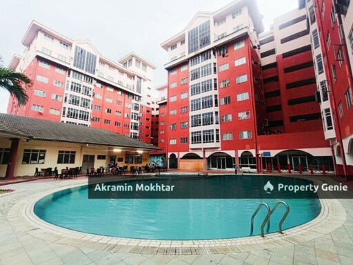 Pangsapuri Permai Villa Puchong Ada Kolam Renang dan Gate & Guarded
