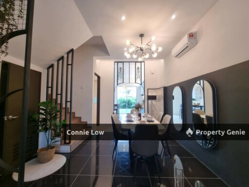 Fully Furnished Showhouse Guarded New Double Storey Terrace House in Ipoh Tasek