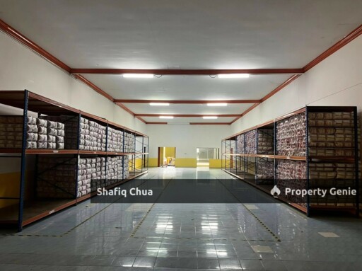 Land with Warehouse Factory Jenjarom, Kuala Langat, Selangor For Sale