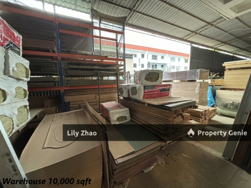 Industrial Warehouses with 3-Storey Showroom & Office Building for Sale, 11,100 sf, 999 years Land @ Bundusan, Penampang, Kota Kinabalu