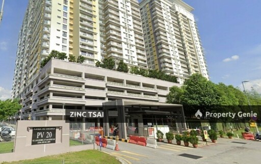 PV 20 Platinum Lake {Save RM 89,000} 6 mins drive to LRT Wangsa Maju_7 mins drive to Setapak Central Mall