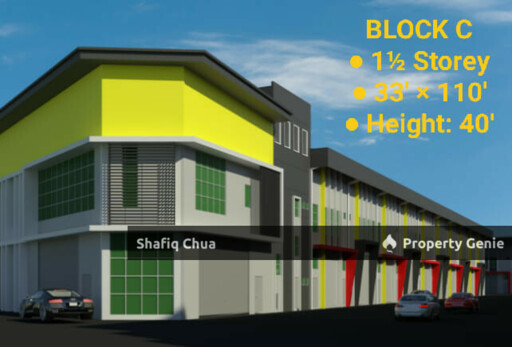 Batu Caves New Multi-Function Warehouse Factory For Sale