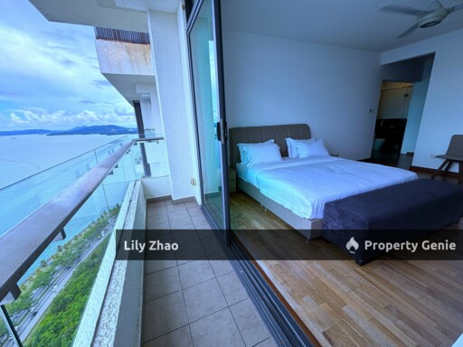 Exclusive Full Sea View Triplex Resort Penthouse For Sale, 3,701 Sf, Signal Hill, Kota Kinabalu City, Sabah.