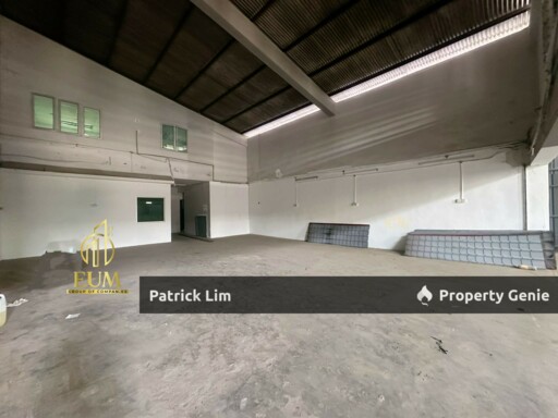 1.5-Storey Factory For Sale @ Taman Merdeka
