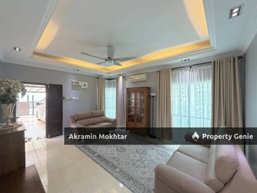 Freehold & Renovated | Semi-D Single Storey House, Taman Meru Harapan, Jalan Jambu Meru Klang  .