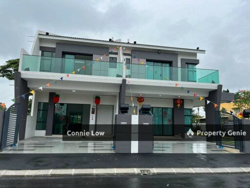 New Double Storey Terrace house Ipoh Lahat perak