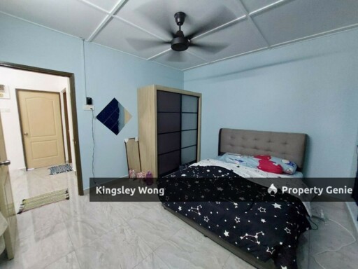 Bercham Double Storey Terrace House Partially Furnished Near Ipoh Garden East For Rent