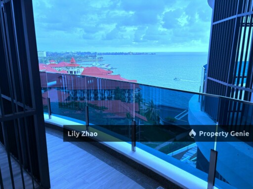Coral Bay Resort Condo for Rent, Sea View, 1,783 sq ft Fully Furnished, Brand New, Kota Kinabalu City Centre